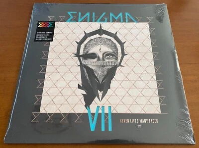 ENIGMA Seven Lives, Many Faces SEALED! LIMITED EDITION LIGHT BLUE COLOURED VINYL - Image 1 of 2