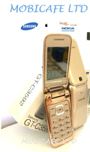 Brand New Samsung GT-C3592 Flip Mobile Phone Unlocked 5 Colors - Afbeelding 1 van 4