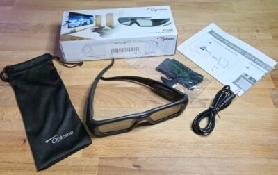 Optoma 3D Glasses - ZF2300 - Active VESA Sync - Projector, Genuine, Used, In Box - Image 1 of 4