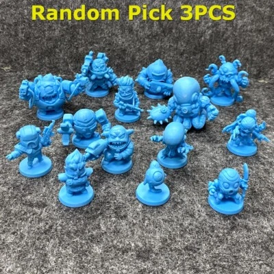 Random 3pcs Enemies Heroes Monster Starcadia Quest Board Game Miniatures Toys   - Image 1 of 4