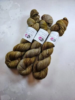 Sw Merino Yak Nylon Garn, 4-ply, Griffweise Gewicht, 100g, Golden Drache - Bild 1 von 4