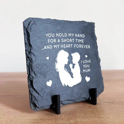 RED OCEAN Mum Gifts From Son Mother And Son Gift Slate Plaque Mum Son Gift Mum Gifts