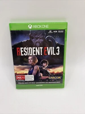 Resident Evil 3 Xbox One PAL VGC Tested & Working - Free Shipping - Mint Disc - Image 1 of 4