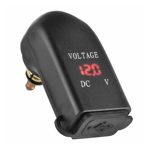 Adaptador Cargador Motocicleta Doble USB 4.8A Negro Para BMW Din Hella Plug Impermeable - Imagen 1 de 5