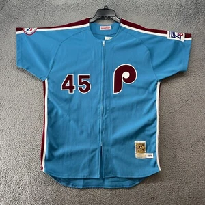 Mitchell & Ness Jersey 52 2XL Philadelphia Phillies MLB Tug McGraw #45 Baseball - Picture 1 of 13