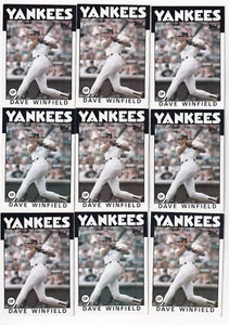 Dave Winfield Collectors Lot Ten 1986Topps Card #70 Yankees - Bild 1 von 3