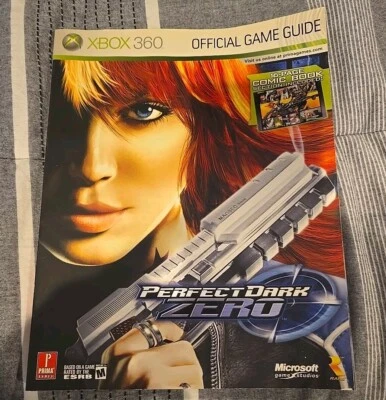 Perfect Dark Zero Prima Games Official Game Guide 2005 Xbox 360 Comic Book Nice - Image 1 of 2