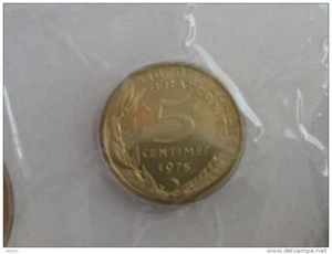 1975 - 5 Centimes Marianne - Fdc - Scellée - Picture 1 of 1