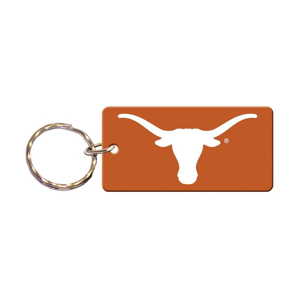 LLAVERO ACRÍLICO RECTANGULAR TEXAS LONGHORNS NUEVO WINCRAFT 😎 Foto 1 de 1