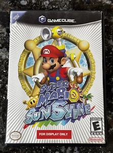 Super Mario Sunshine Nintendo GameCube 2002 CIB Promo Not For ReSale - Picture 1 of 6
