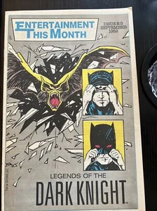 ⚓️🔥Entertainment This Month SEPTEMBER #5 1989 Magazine LEGENDS DARK KNIGHT - Picture 1 of 1