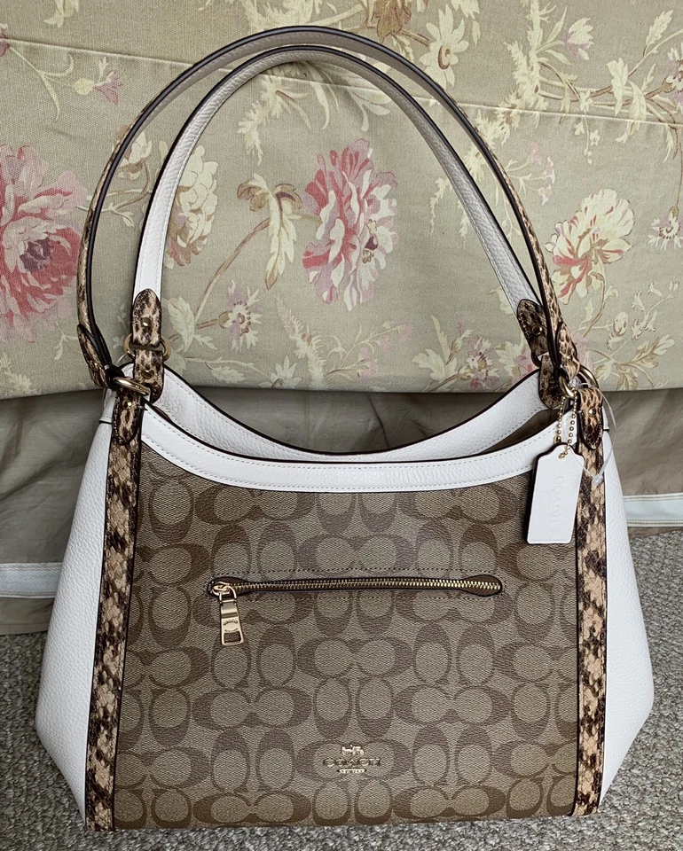 Coach Kristy Shoulder Bag In Colorblock Signature Canvas