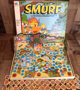 De colección Milton Bradley 1981 El Pitufo Juego Completo 4113 Por favor leer - Imagen 1 de 18