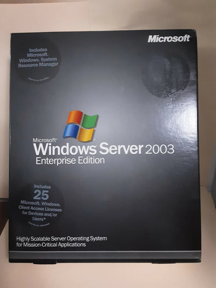 Microsoft Server 2003 Enterprise 32 BIT