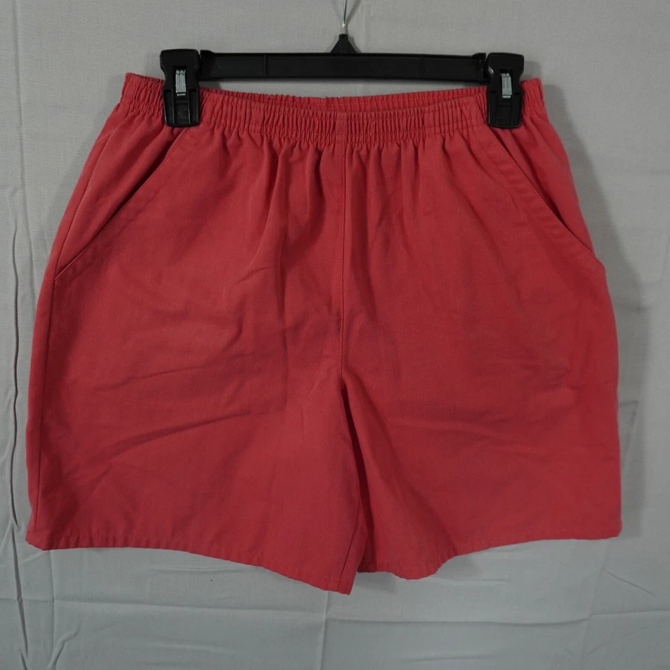 PARADISE BAY petites PS red Pull On Elastic  Mom Shorts - Image 1 of 4
