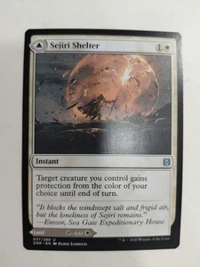 MTG Single - Sejiri Shelter / Sejiri Glacier Zendikar Rising LP/NM - Picture 1 of 12