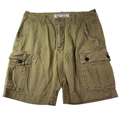 American Eagle Outfitters Shorts Mens 34 Khaki Classic Cargo Cotton Casual - Image 1 of 4