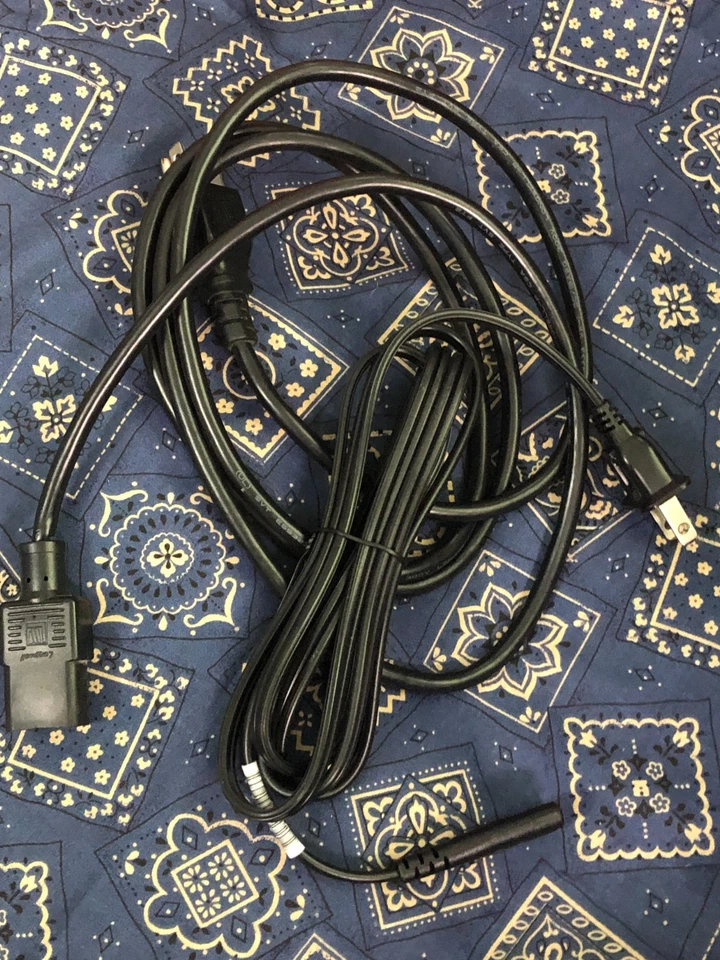 CANON MAXIFY MB5120 USED power cord 2 parts COMPLETE CORD SET - Image 1 of 1