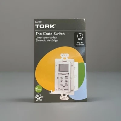 🔴Tork SS910 Timer In-Wall Digital The Code Time Switch 24V 50/60Hz‼️ - Image 1 of 4