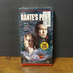 NEU Dantes Peak (VHS, 1997, zusätzliches Filmmaterial) Pierce Brosnan, Linda Hamilton - Bild 1 von 4