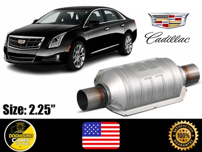 For All Cadillac Catalytic Converter 2.25" High Quality Low Maintenance - Image 1 of 4