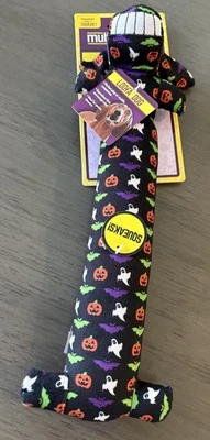 Multipet HALLOWEEN Multi Color PUMPKINS GHOSTS  Loofa 12" Dog/Puppy toy NWT - Image 1 of 3