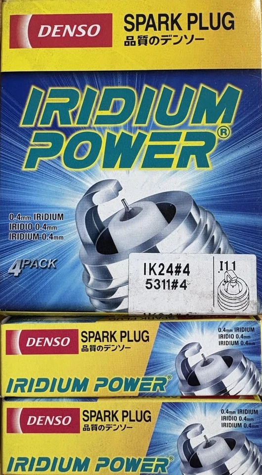 6 DENSO IRIDIUM POWER IK24 #5311 Performance Spark Plugs AUDI PORSCHE VW - Image 1 of 1