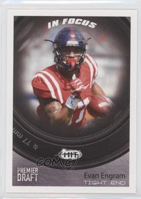 2017 Sage Hit In Focus Evan Engram #48 Rookie RC - Image 1 of 2