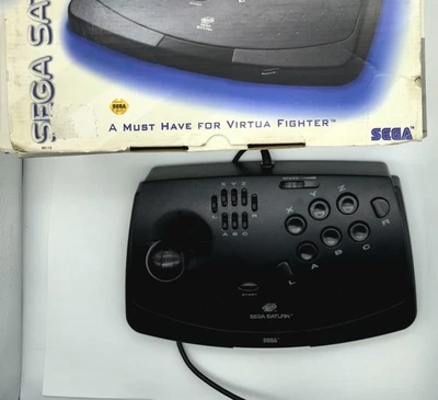 Sega Saturn Virtua Stick Controller - MK-80112 - Complete in Box - Image 1 of 2