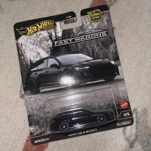 Hot Wheels Car Culture Premium Fast Wagons Audi RS6 Chase Car - Picture 1 of 2