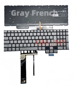 Clavier rétroéclairé français pour Lenovo Legion 5 Pro-16ACH6 Pro-16ACH6H 16arh7h - Photo 1/3