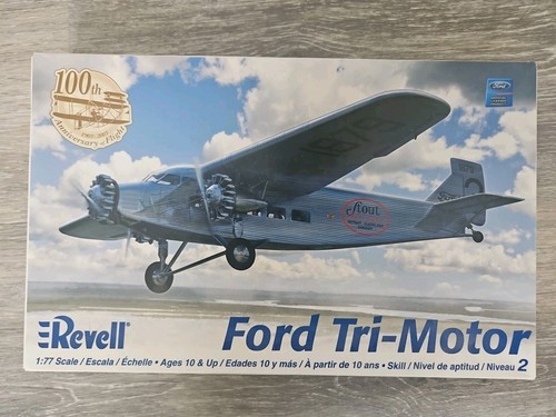 177 Scale Revell Ford Tri Motor Airplane Model Kit 85 5246 Bn Open 