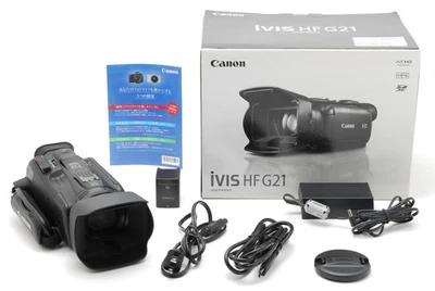 [Near MINT] Canon iVIS HF G21 HD Camcorder Video Camera From JAPAN - Image 1 of 4