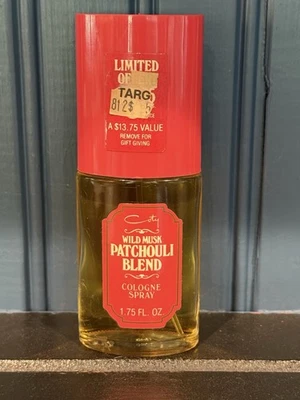 ¡Nuevo! COTY Wild Musk PATCHOULI Mezcla Colonia Spray 1.75 OZ Perfume Vintage Target Foto 1 de 4