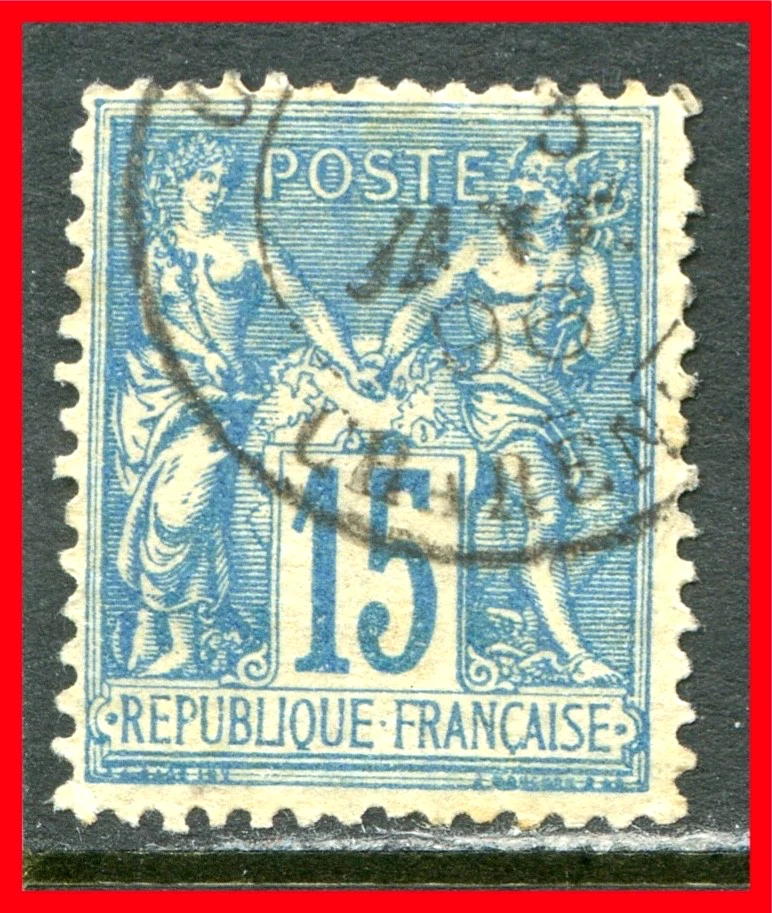 France Postage Stamp Scott 92, Used!! F115e - Image 1 of 1