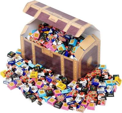 Caja Tesoro Tirol Choco 7 Sabores 168 piezas 1120 g Chocolate Japonés Regalo YK1007 Foto 1 de 4