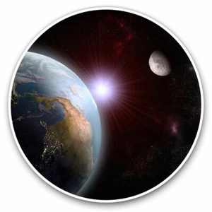 2 x Vinyl Stickers 30cm - Awesome Earth Space Globe Cool Gift #2400 - Bild 1 von 9