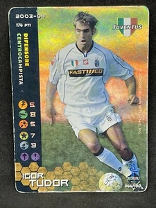 FOOTBALL CHAMPIONS TCG 2003-04 IGOR TUDOR HOLO 044/100 PL - Picture 1 of 2
