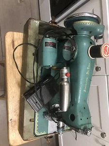 Máquina de coser de precisión automática de lujo vintage antigua modista usada - Imagen 1 de 8