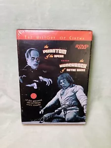 History of Cinema Phantom of the Opera/Hunchback of Notre Dame 2 DVD Movies - Picture 1 of 4