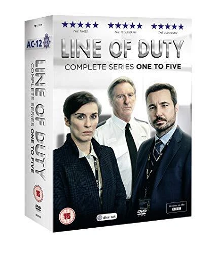 Line Of Duty Series 1-5 [DVD] - Image 1 of 1