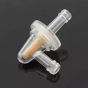 90 Degree Fuel Filter Replace for 1/4 Fuel Line Gas Engine Dirt Bike ATV UTV - Picture 1 of 9