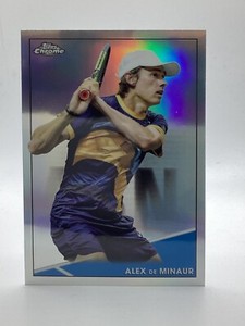 TOPPS TENNIS CHROME 2021 ALEX DE MINAUR REFRACTOR