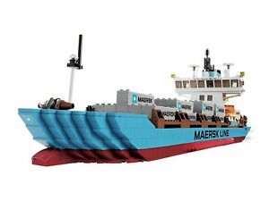 LEGO Exclusive 10155 Creator Expert Sculptures Maersk Line Container Ship Age 8+