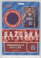 2005-06 Topps Bazooka All Access Francisco Garcia #BAA-FG Rookie RC