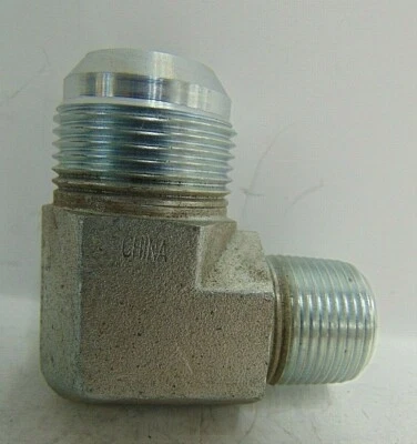 UNBRANDED 1" X 3/4" JIC TO NPT 90° MALE ELBOW 5405X16X12 - Image 1 of 4