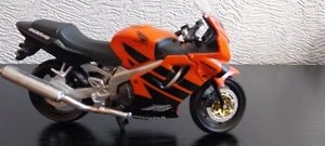 dolls house transport orange/black Honda motorbike 1.12th B - Picture 1 of 4