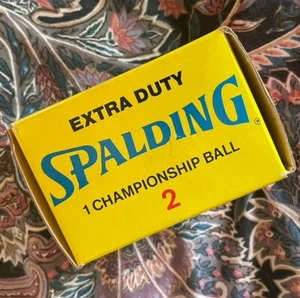 Vintage Avon Spalding Tennis Ball Mixed Doubles Spicy After Shave in Box Full - Picture 1 of 15