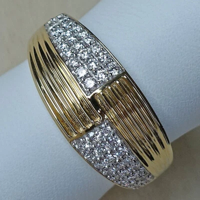 NEU ♦️ Bandring Brillanten 375 9kt Gold Ring mit Brillant Diamant Diamond ♦️8836 - Bild 1 von 4