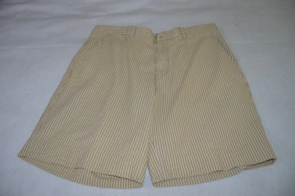 Pantalones Cortos Pusser Para Hombre 38 Caqui Estilo Isla Chino Seersucker Rayas Foto 1 de 4